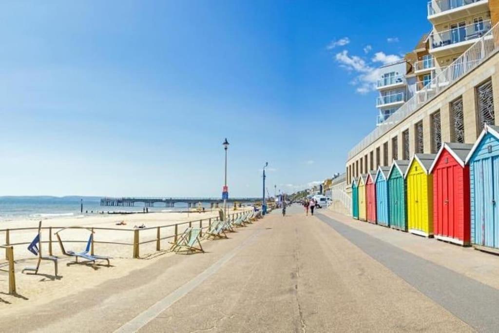 Bournecoast - Stylish Flat With Balcony - Sea Glimpses - 10 Min Walk To Beach - Parking - Wifi - Fm8405 Bournemouth Exterior foto